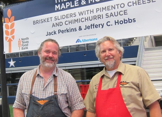 Chef Jeffery Hobbs (left) & Jack Perkins of Slow Bone and Maple & Motor