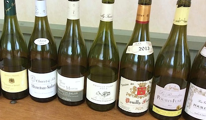 Loire Valley Sauvignon Blanc wines; photo by Hayley Hamilton Cogill