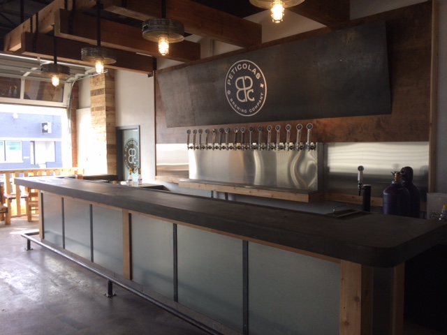 The taproom. Photo provided by Peticolas.