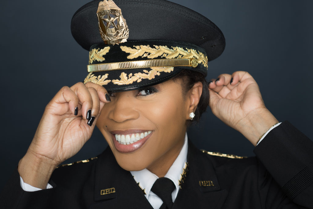 Portrait of Dallas Police Chief Renee Hall