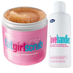 Review Bliss Fat Girl Scrub and Love Handler D Magazine