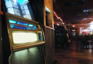 The jukebox at the Elbow Room.