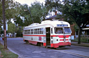 Old Dallas streetcar