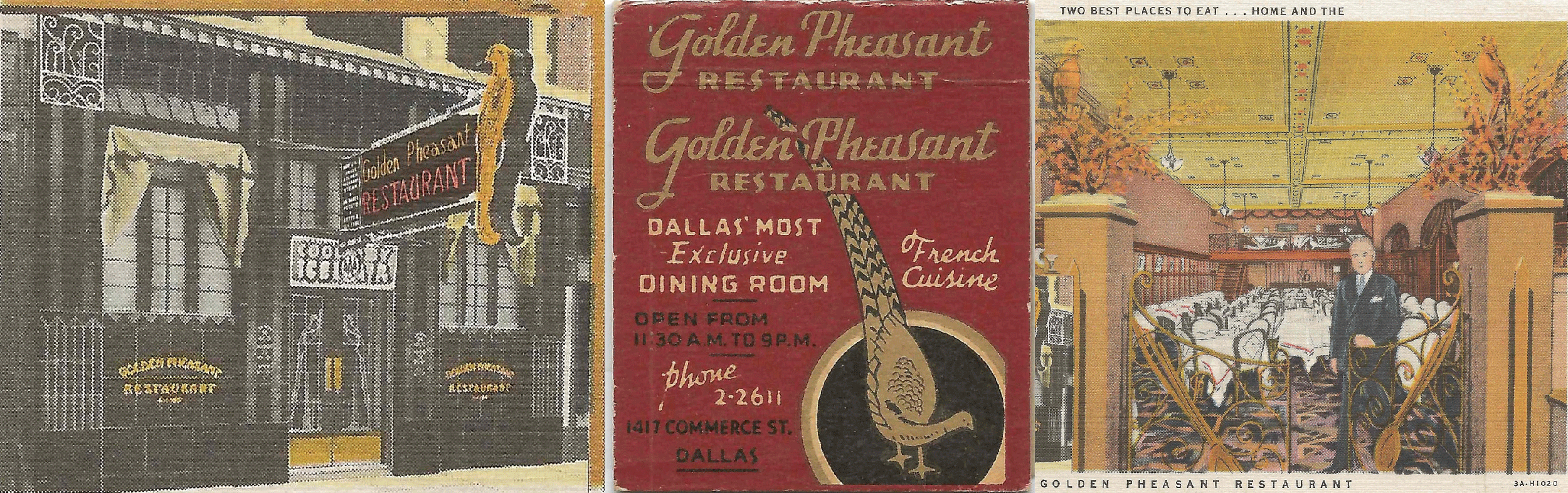 History of Dallas Food: The Golden Pheasant