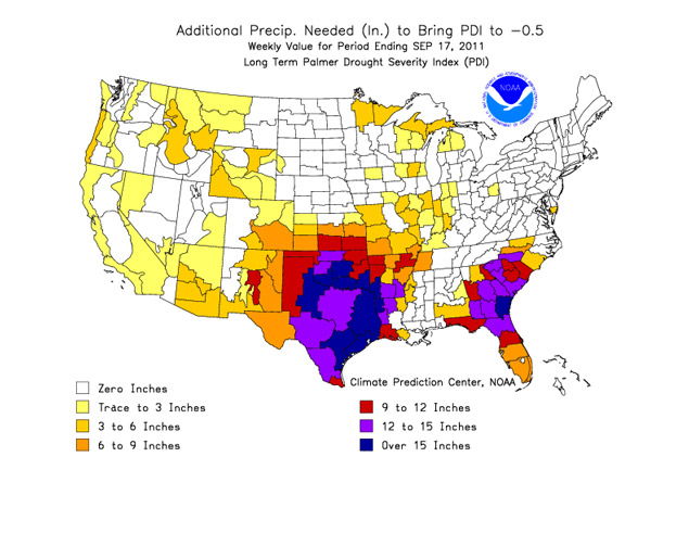 North Texas Needs 12 to 15 Inches of Rain Now - D Magazine