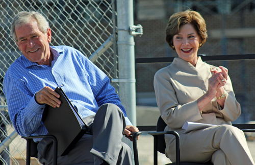 George and Laura Bush