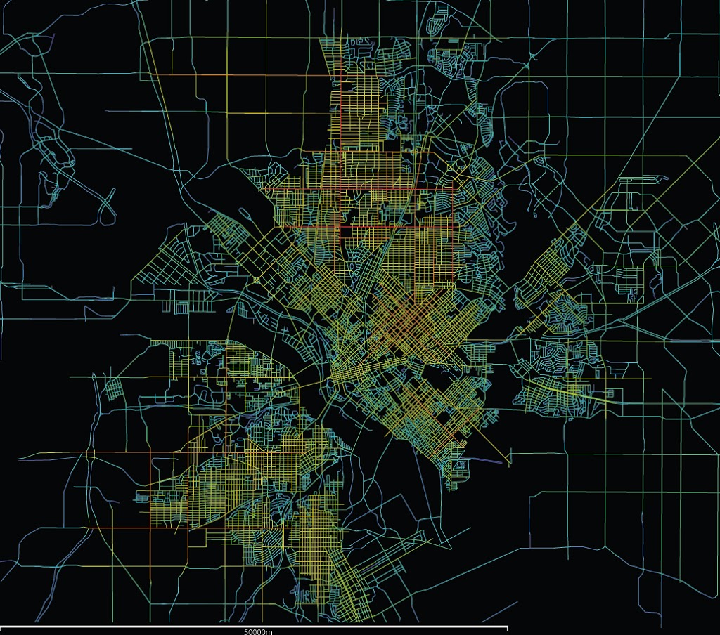 Citywide Syntactic Map - D Magazine