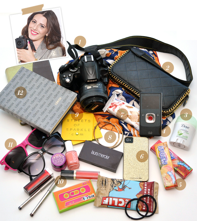 What's in Streets of Sparkle Blogger Jaclyn Welch's Bag?