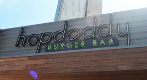 The Hopdoddy sign