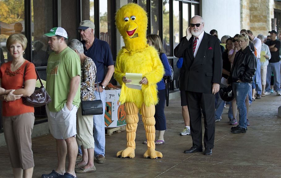 PollWatch 2012: Austin American-Statesman Columnist Votes as Big Bird - D  Magazine