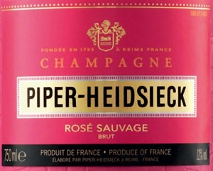 Piper-Heidsieck Bodyguard Rose Sauvage Champagne in Hot Pink Croc Bottle