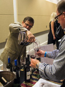 Neyen Espiritu de Apalta - Colchagua Valley Red Blend (being poured from decanter) 