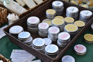 Natural lip balms from Herbal & Organic Products by Ann. Photo by Sheila Dang