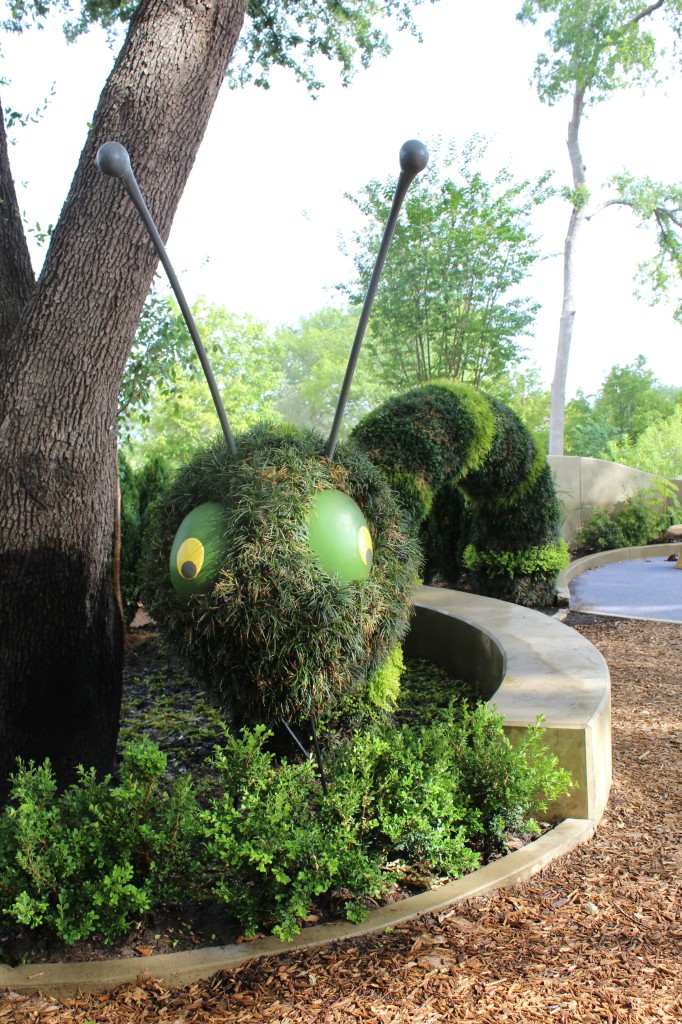 This, obviously, is an anatomically correct, life-sized, googly-eyed caterpillar.