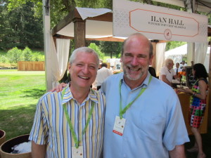 Russ Weis, GM of Silverado Vineyards and NVV and ANV Vice President with Bruce Cakebread, Owner Cakebread Cellars and NVV and ANV President 