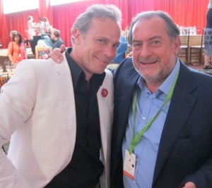 Jean-Charles Boisset (left) of Raymond Vineyards and Boisset Family Wines with the iconic Michel Rolland