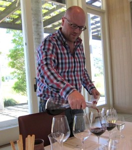 Winemaker Chris Tynan