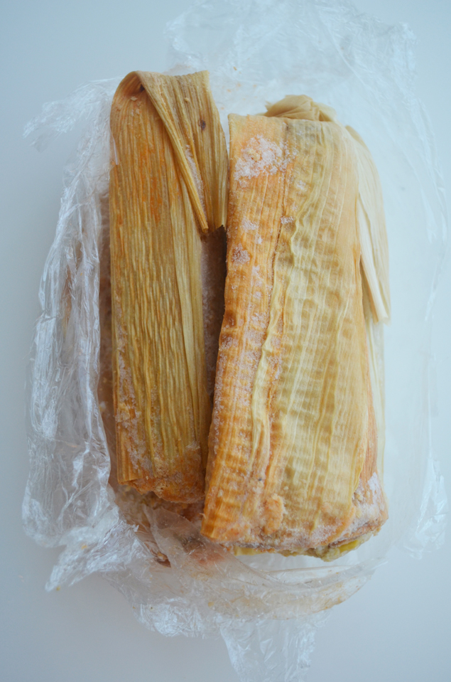 Tena's frozen tamales (photography by Carol Shih)