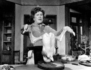 One of the best Julia Child moments, ever. (Credit: Paul Child, courtesy of Alfred A. Knopf)