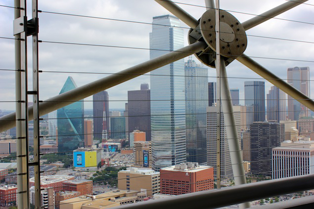 reunion tower geo deck