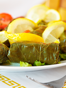 Pera’s dolmas. (Photography by Kevin Marple)
