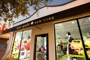 The new Kate Spade store on Knox Street in Dallas.