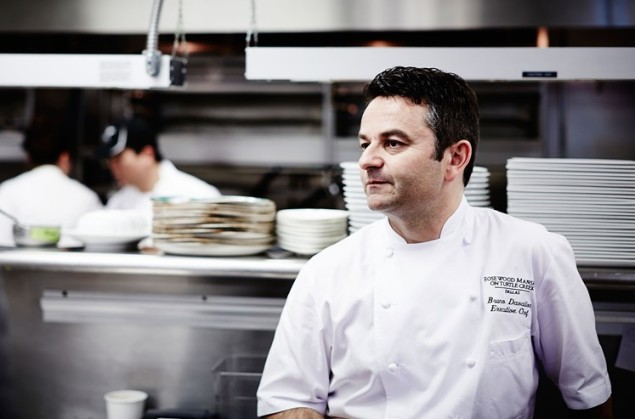 Bruno Davaillion prefers to stay in the kitchen. (Photography by Kevin Marple)