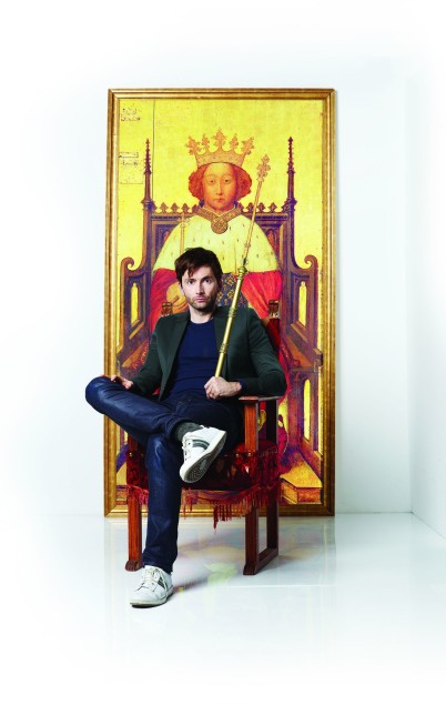 The Doctor as King. Press photo by Jillian Edelstein for Royal Shakespeare Company. 