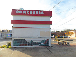 This former taqueria stand will soon be serving takeout. (photo by Rick Lopez)