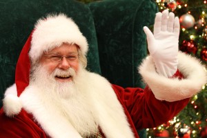 Tell the Galleria's Santa what you want. 