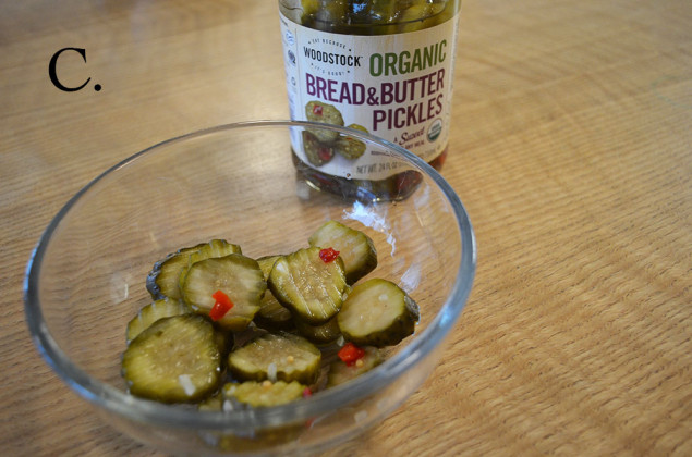 Woodstock's organic bread and butter pickles