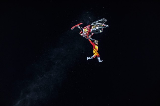 Colten Moore got some serious air on his way to the gold.