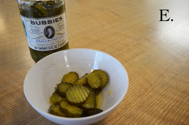 Bubbie's bread and butter pickles