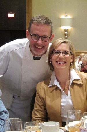 Chef Brain Luscher and his fantastic wife, Sommelier Courtney Luscher, owners of The Grape