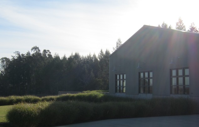 Paul Hobbs Winery in Sonoma, reminiscent of his family farm in upstate New York 