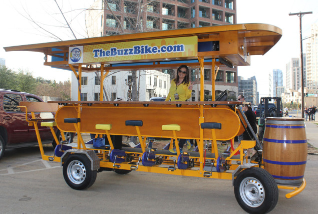 Feel the Burn (While Boozing) on the Buzz Bike - D Magazine