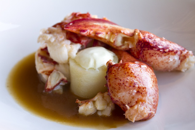 Maine lobster "Suquet"