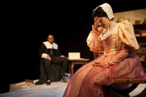 Original cast of The Lady Revealed from the UNT production. Photo by Justin Curtin.