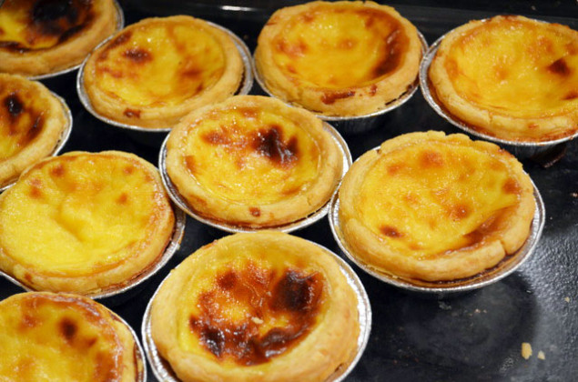 Portuguese egg tarts from 99 Ranch Market (photo by Carol Shih)