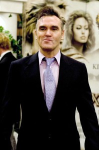 Morrissey, at the premiere of Alexander, Dublin, 2007. Credit: Iris Kawling. Via wikicommons. 