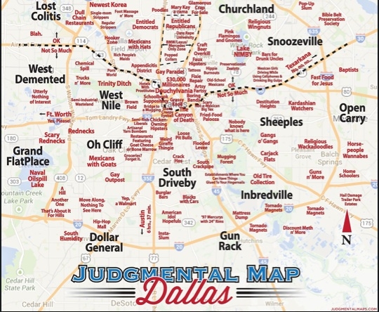 Dallas, History, Population, Map, & Points of Interest