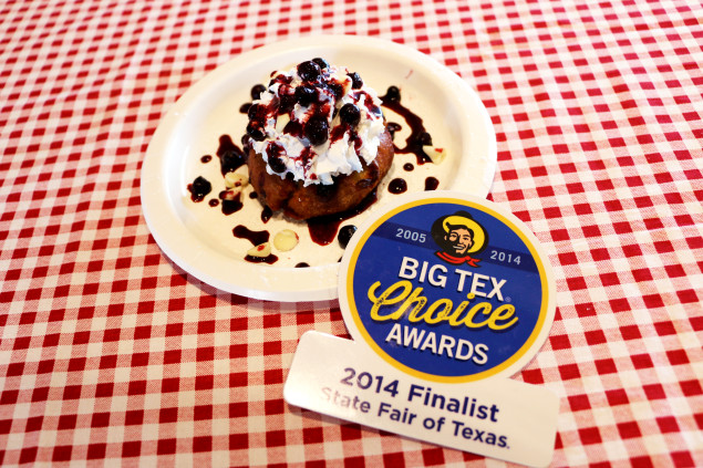 Deep Fried Texas Bluebonnet. Photo credit: State Fair of Texas.