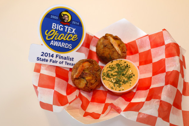 Fried Gulf Shrimp Boil. Photo credit: State Fair of Texas.