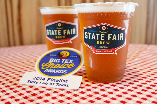 Original State Fair Brew: Funnel Cake Ale. Photo credit: State Fair of Texas.