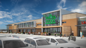 Rendering of the new Whole Foods store at CityLine.