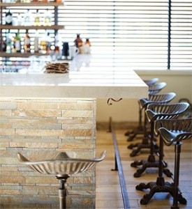 The bar at Driftwood. Credit: Kevin Marple, for D Magazine. 