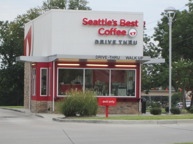 Seattle's Best Coffee outlets like this one on Skillman Street in Dallas are slated to close by next month.