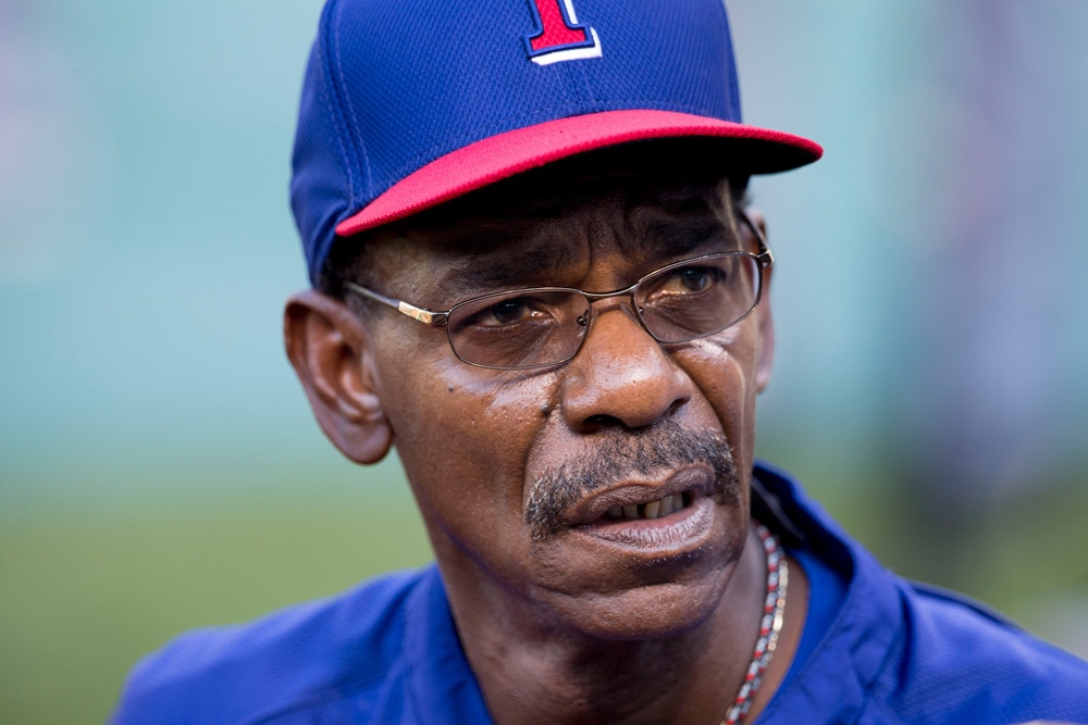 Texas Rangers' manager and former Minnesota Twin Ron Washington