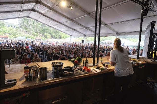 Cultivate chef demo in San Francisco. Photo courtesy the Cultivate festival.