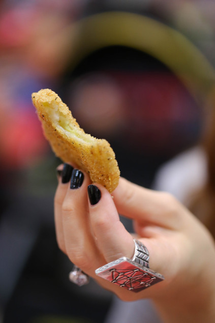 Fried Green Tomatoes. Photo by Catherine Downes.